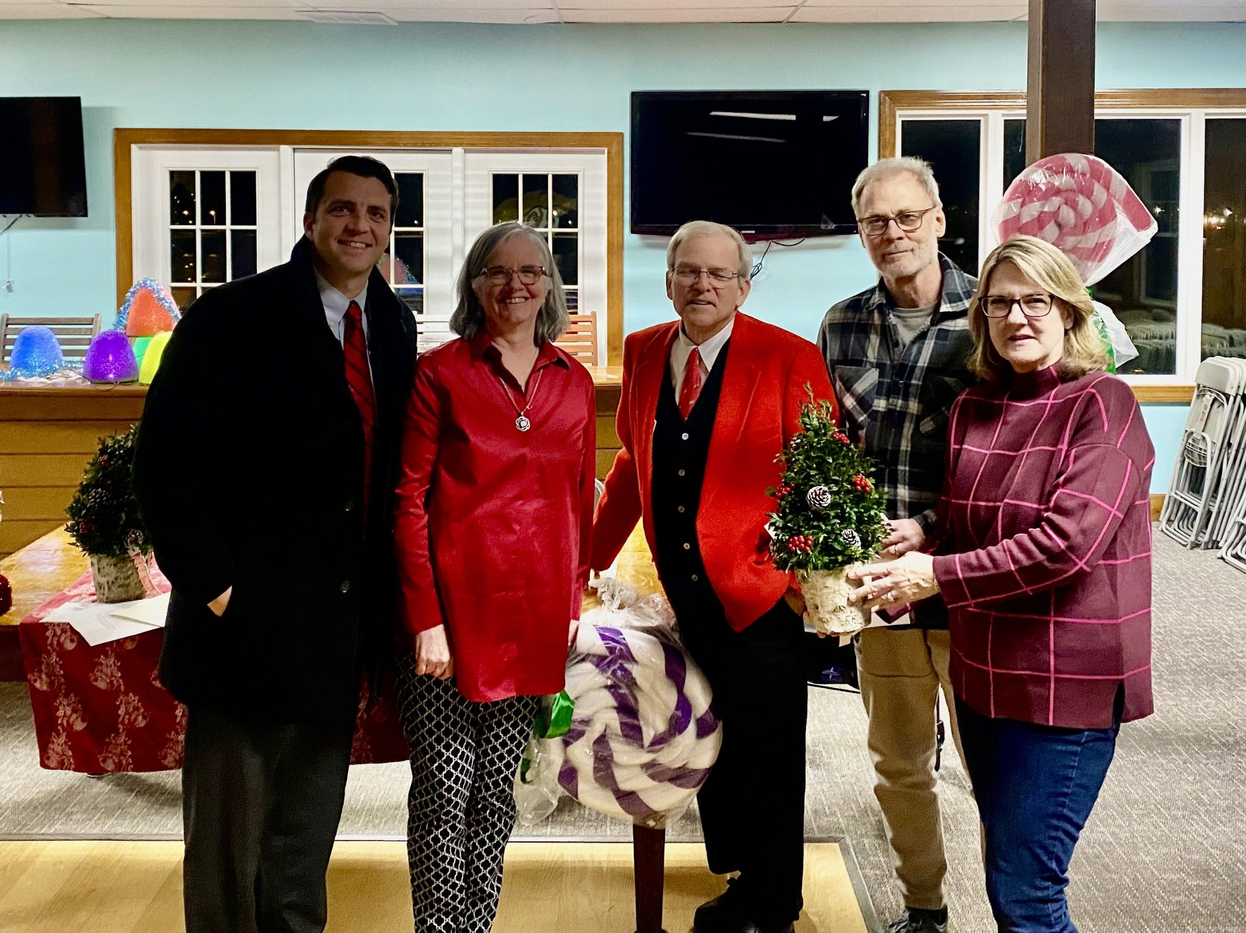 David Butler, Resident of the Year 2024 
Councilor John Fitzgerald, CSHCA VP Eileen Boyle, CSHCA President Bill Walczak, David Butler, Susan Wadlington